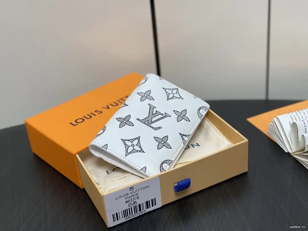 WIS Pocket Organizer-8*11.1*1 cm LOUIS VUITTON 0629